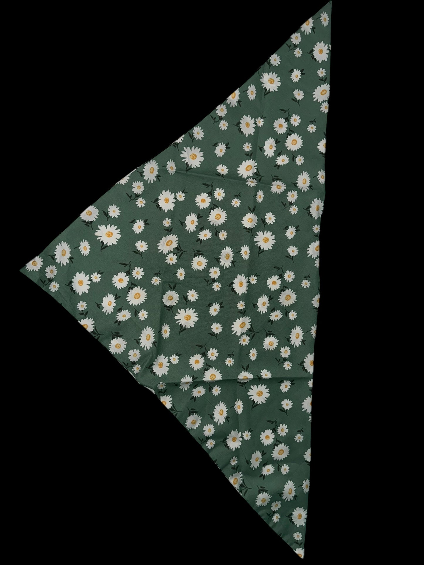 X large dog bandanas - bees and flowers