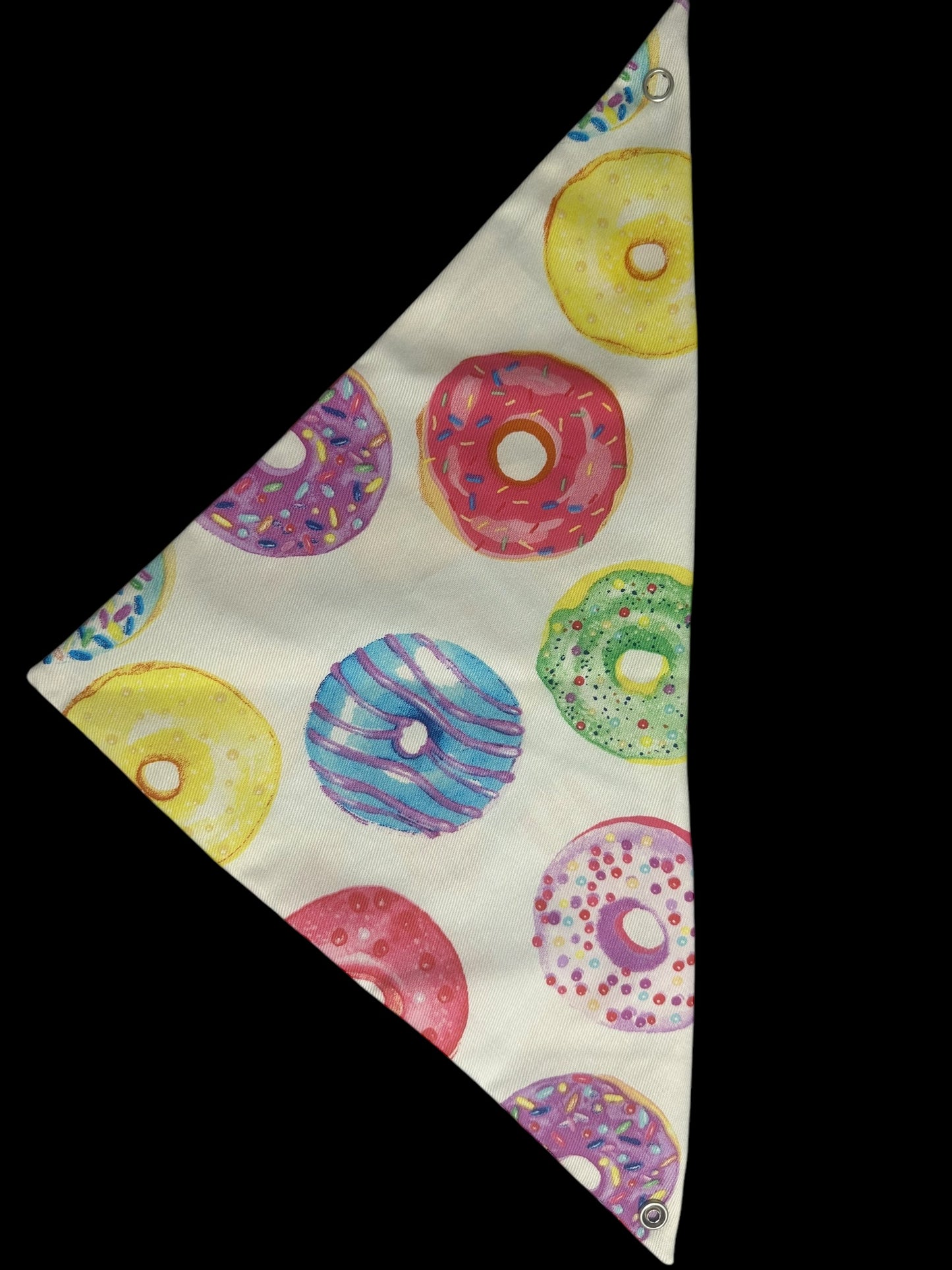 Small dog bandanas- donuts and fast food