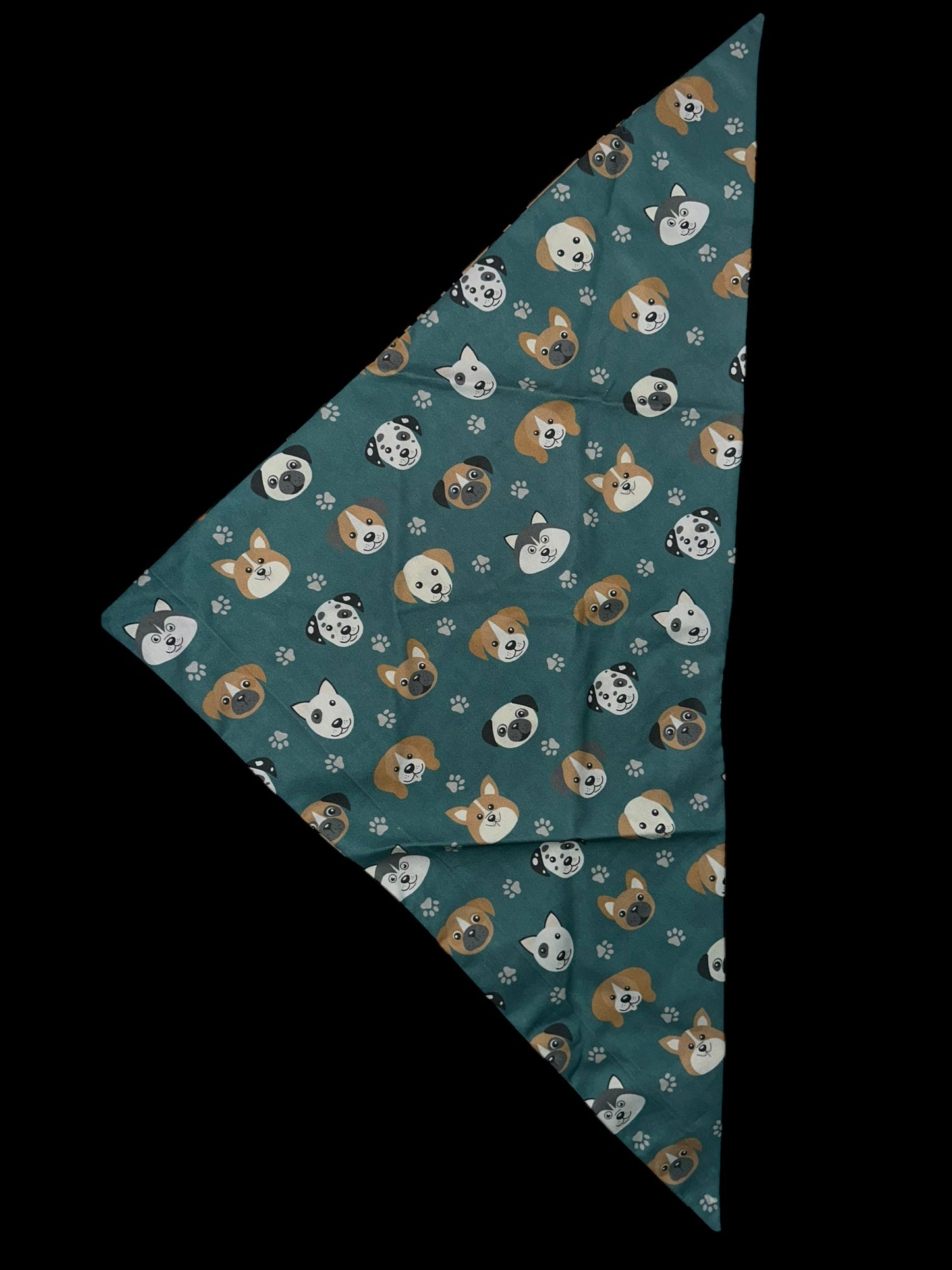 X large dog bandanas - dog and leopard prints