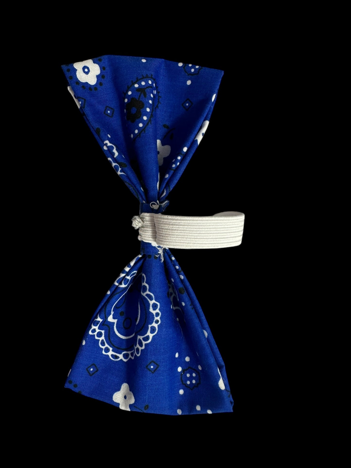 Medium bow ties- Blue floral