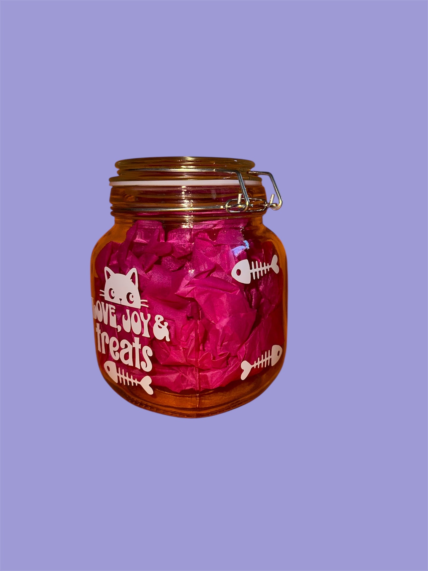 Pet treats jars