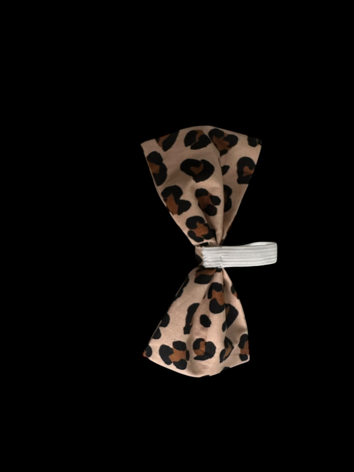 Medium dog bow ties- leopard print