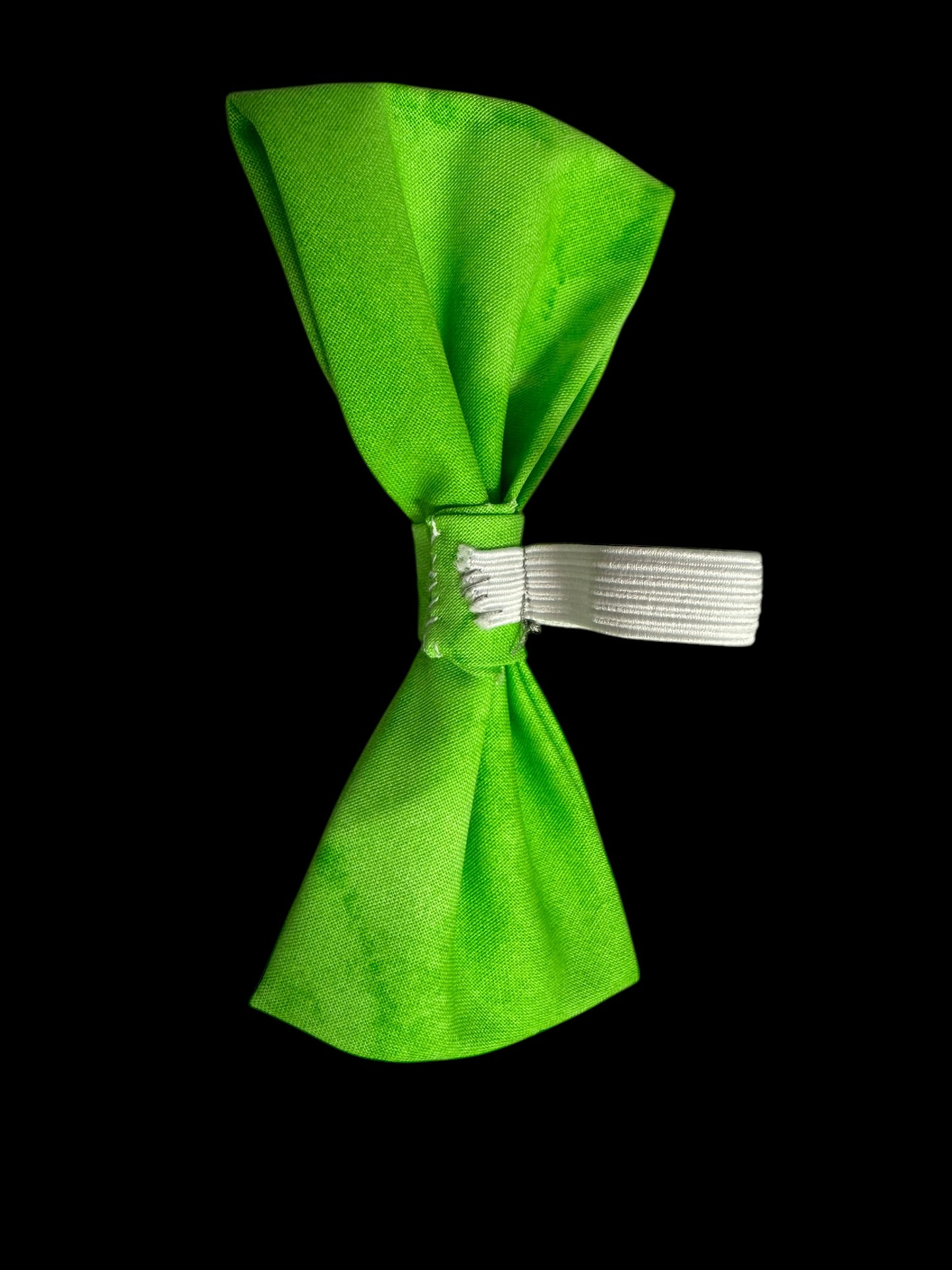 Medium bow ties- Green tie-dye
