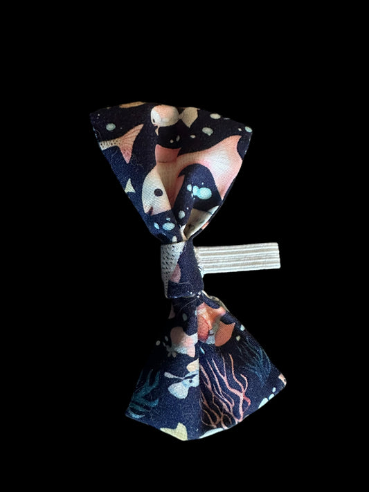 Cat and small dog bow ties- fish