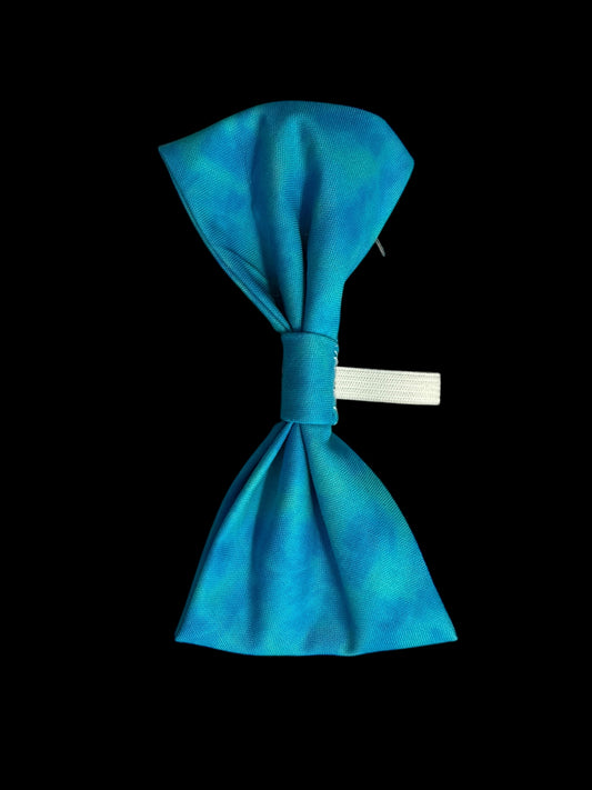 Medium bow ties- light blue tye dye
