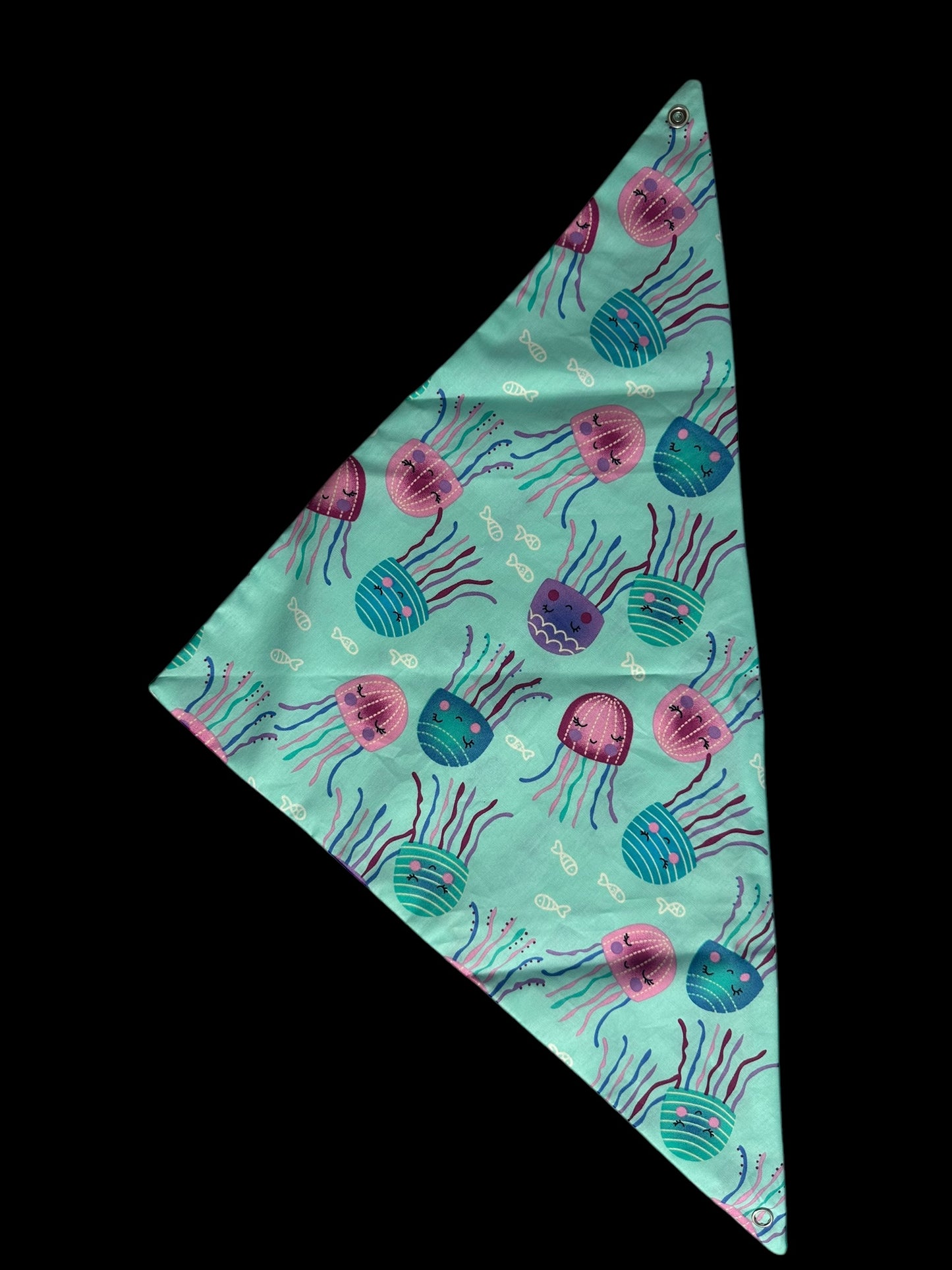 Medium dog bandanas- jellyfish and whales