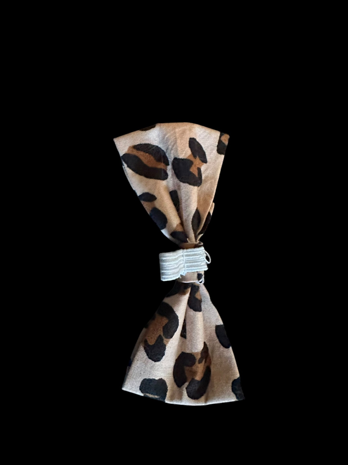 Cat and small dog bow ties- leopard print
