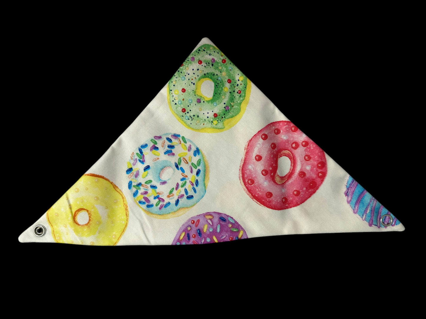 Cat Bandanna- fast food and donuts