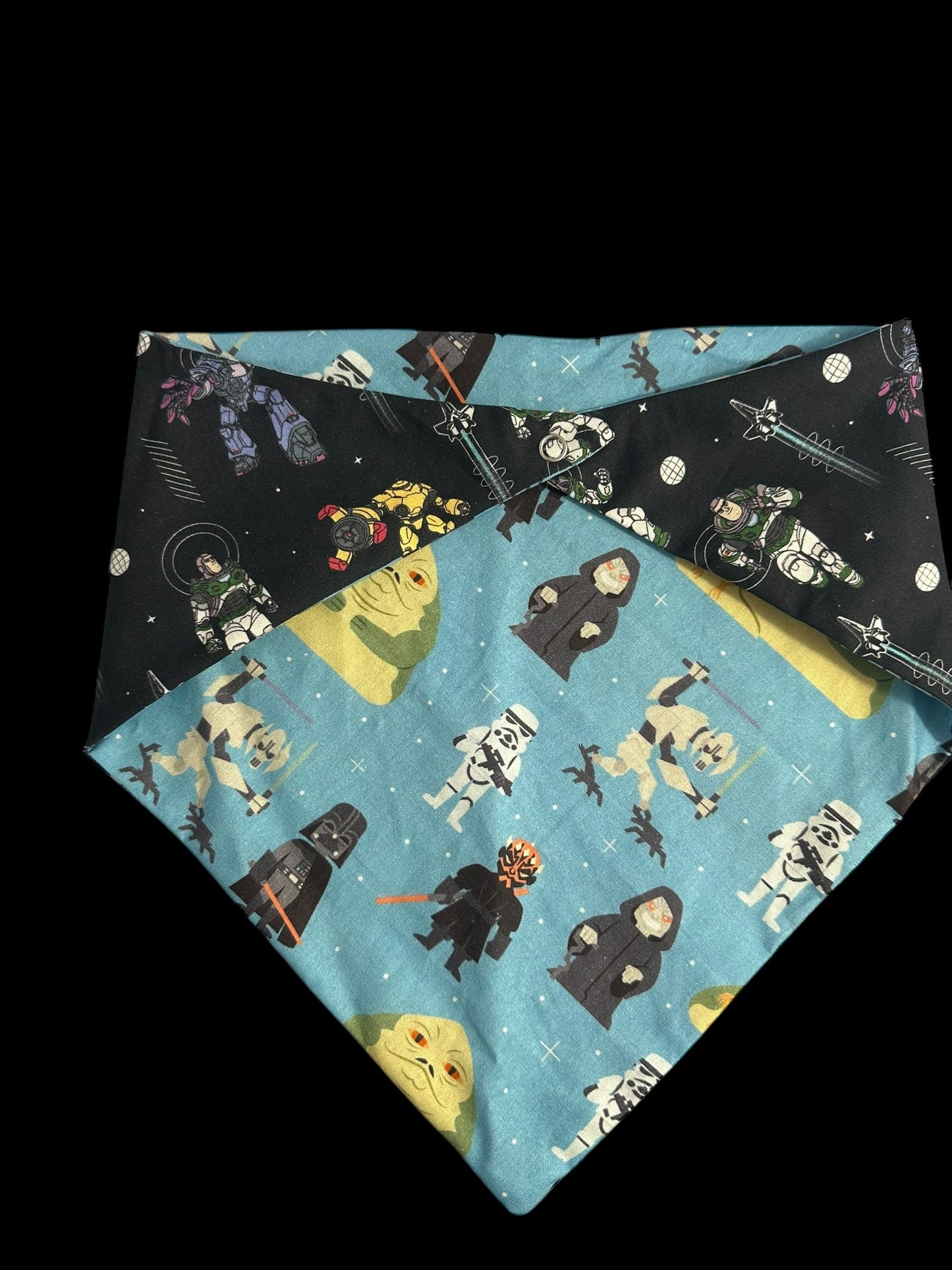 Medium dog bandanas-star war and buzz