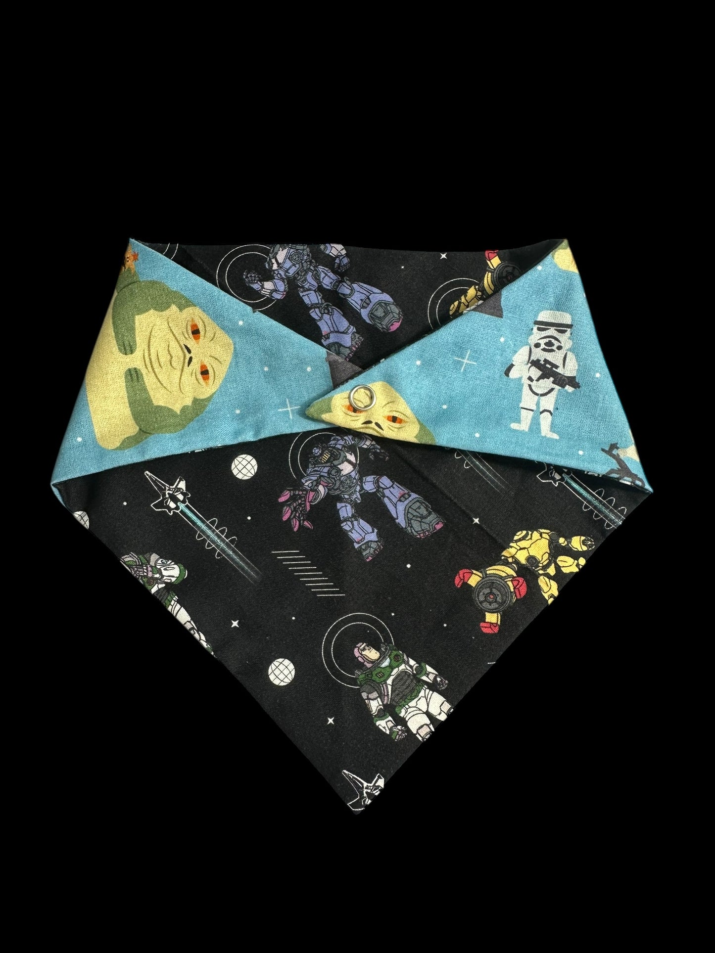 Small dog bandanas- buzz and Star Wars
