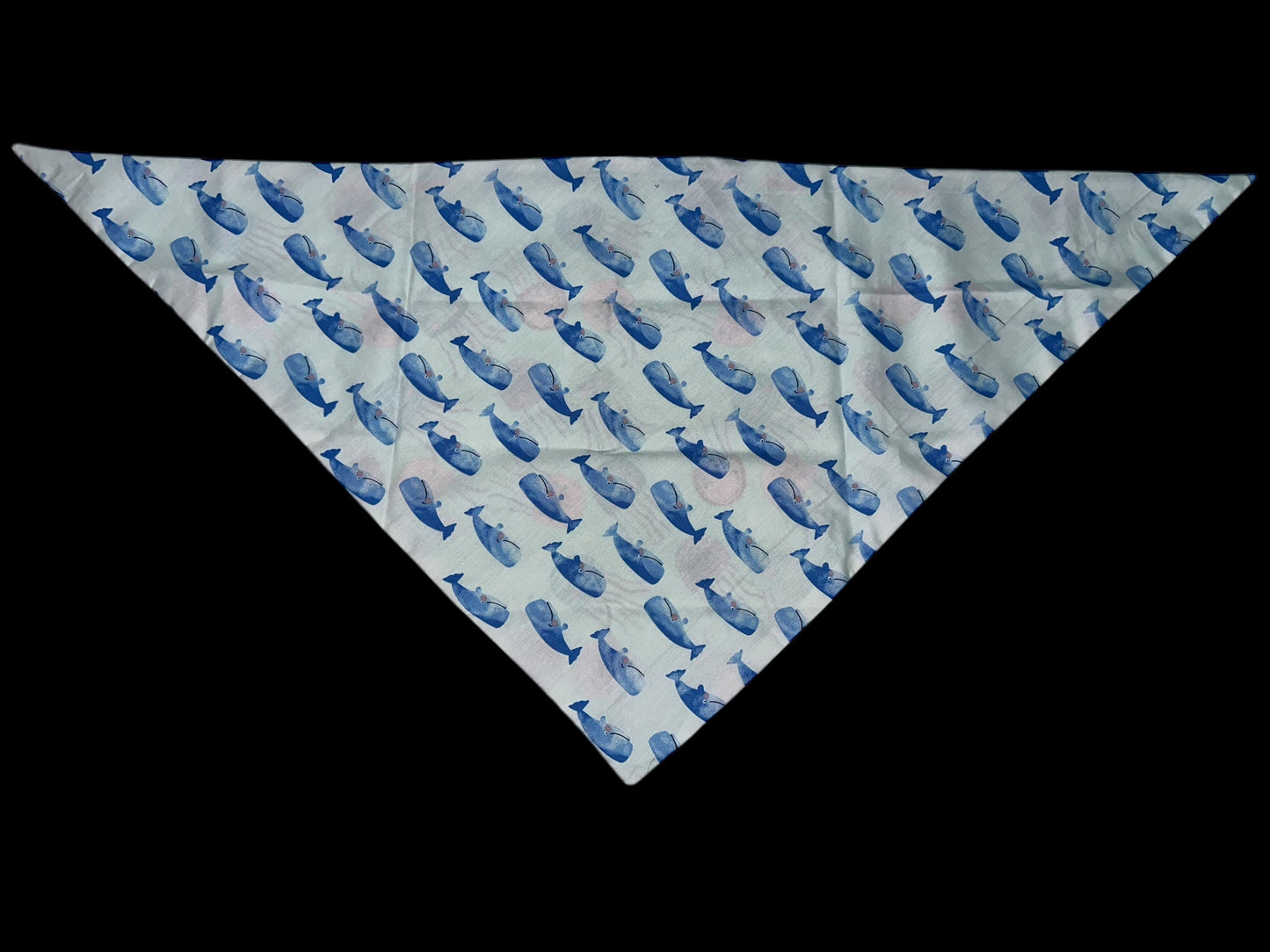 X large dog bandanas - fish and boats