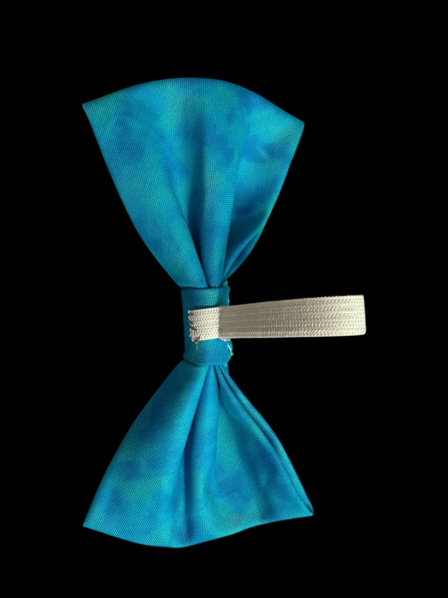 Medium bow ties- light blue tye dye