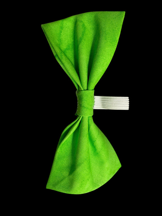 Medium bow ties- Green tie-dye