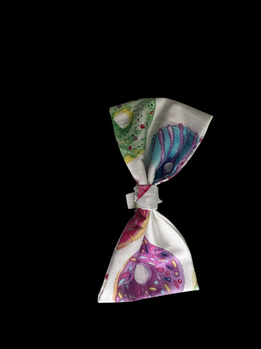 Medium dog bow ties-Donuts