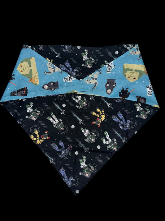X large dog bandanas -Star Wars and buzz