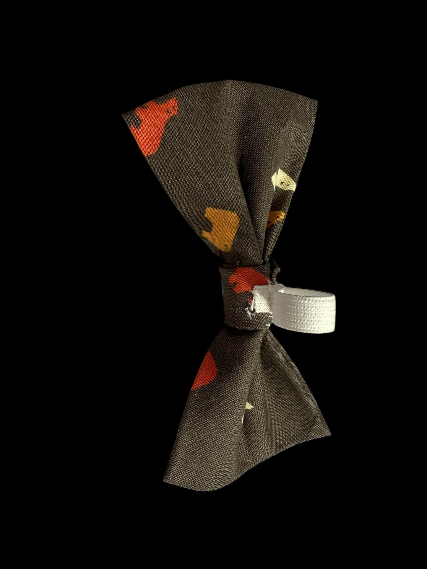Medium bow ties- Brown with bears