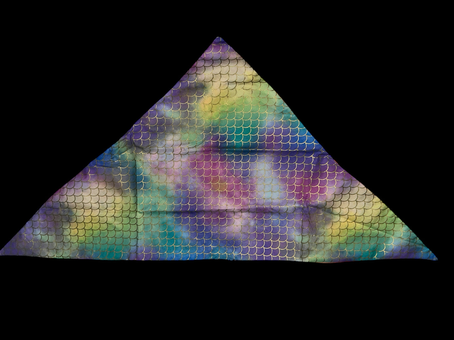 X large dog bandanas - scales and starfish