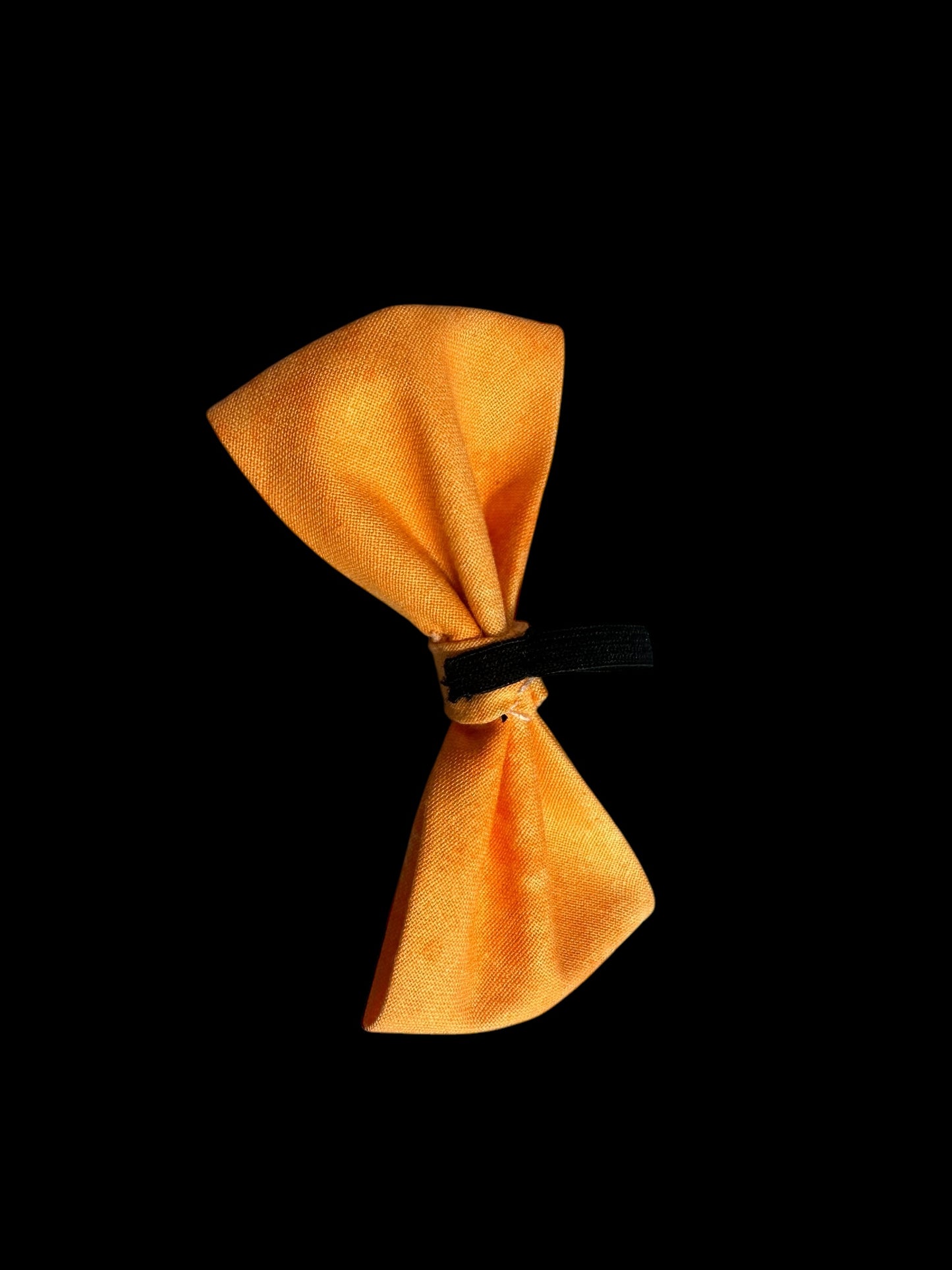 Cat and small dog bow ties- orange tie-die