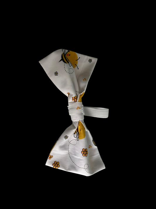 Medium dog bow ties- bees