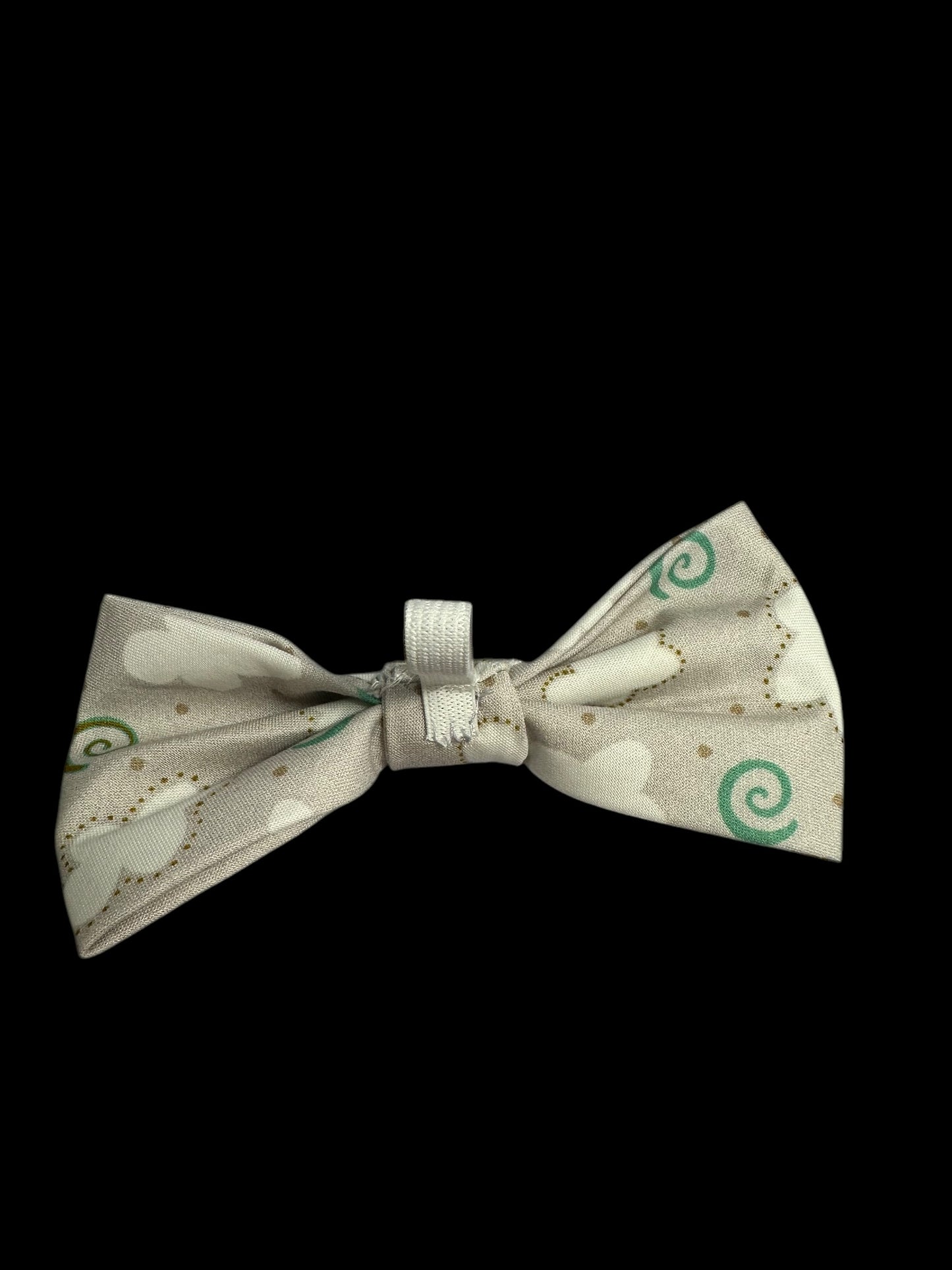 Medium bow ties-clouds