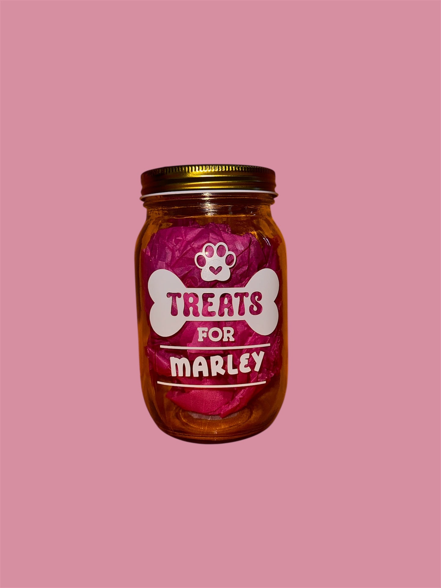 Pet treats jars