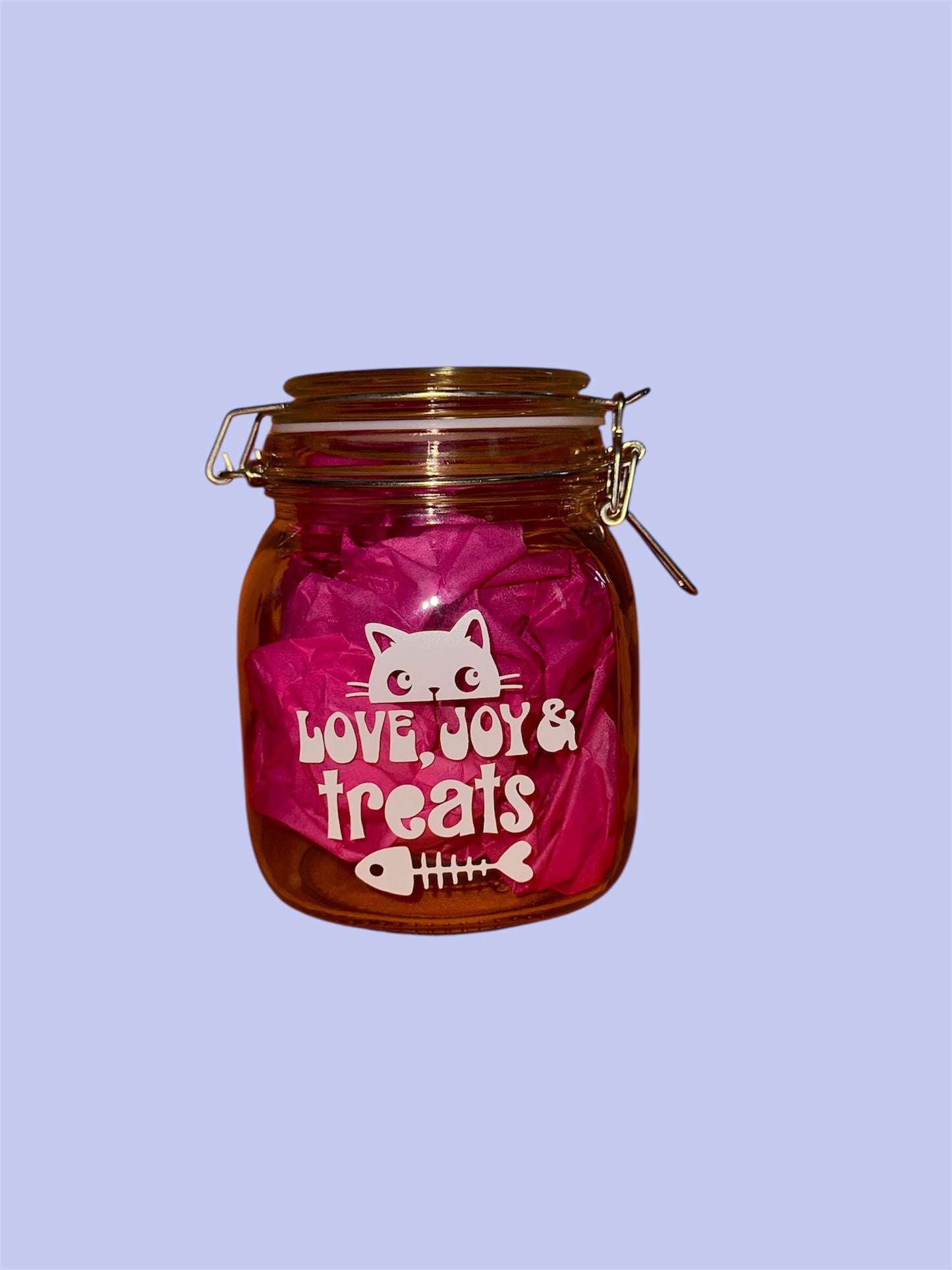 Pet treats jars